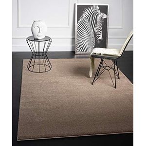 Mia´s Teppiche""Emma"" woonkamer tapijt, laagpolig, 80x150 cm, beige