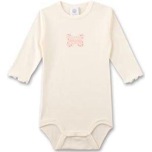 Sanetta 324372 Bodysuit voor babymeisjes, White Pebble