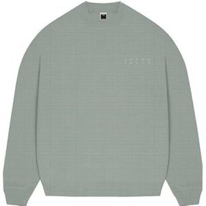 Jack & Jones Jcopacer Structure Crew Neck Smu, Aqua Gray, S