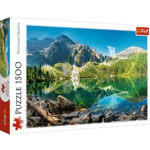 Trefl, Puzzel, Morskie Oko-meer, Tatra, Polen, 1500 stukjes, premium kwaliteit, voor volwassenen en kinderen vanaf 12 jaar