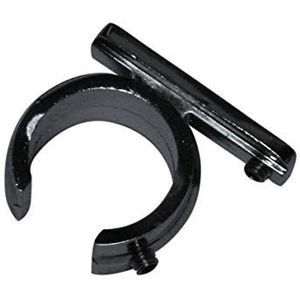 Gardinia Cirkeladapter voor universele houder, Ø 20 mm, zwart, staal, Ø 20