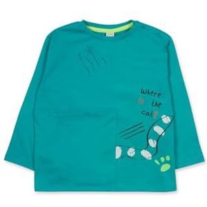 Tuc Tuc T-shirt Tricot Enfant Couleur Vert Collection Cattitude, vert, 18 mois