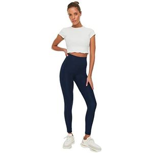 Trendyol yoga broek marineblauw voor dames, Navy Blauw