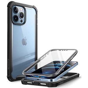 i-Blason Case voor iPhone 13 6.7 Inch [Ares] 360 Graden Case met Geïntegreerde Screenprotector - Zwart