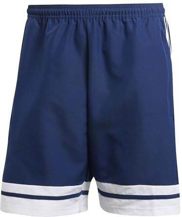 adidas Heren SQUADRA25 DOWNTIME WOVEN SHORT, Team Navy Blue 2/Wit, XL