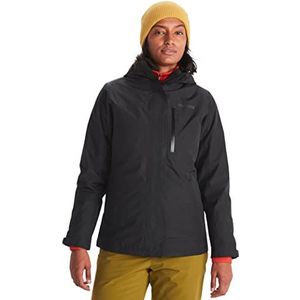 Marmot Ramble Component Dames lichte waterdichte jas met capuchon 3-in-1 winddicht ademend voor hardlopen wandelen (1 stuk)