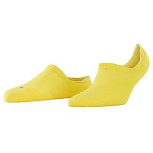 FALKE Cool Kick onzichtbare sokken voor dames, ademend, sneldrogend, wit, zwart, meer kleuren, sportvoetbescherming, hoge hals, met lussen, 1 paar, Geel (Sunshine 1330)