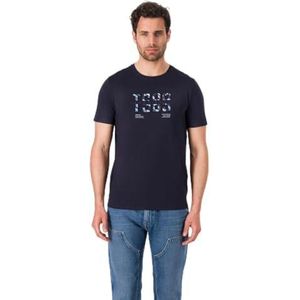 Teddy Smith T-Shirt col Rond Alder MC, Union Navy, L