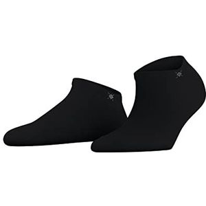 Burlington Soho Vibes dames sokken ademend duurzaam biologisch katoen lage sokken versterkt zacht op de huid platte teennaad één maat cadeau-idee 1 paar, Zwart (Black 3000) - Eco-vriendelijk