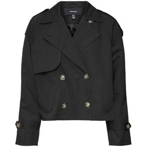 VERO MODA Vmchloe Noos Trenchcoat voor dames, zwart.