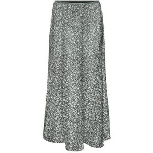 VERO MODA Vmalba Ankle Skirt Wvn Ga Noos Damesrok, Laurel Wreath/Aop: Joey Dot