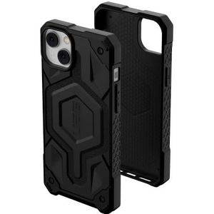 UAG Hoes voor iPhone 14 Plus, zwart, 6,7 inch, Monarch Pro, magneet, ingebouwde magneet, compatibel met MagSafe, opladen, robuuste beschermhoes, stootvast en valbescherming van Urban Armor Gear