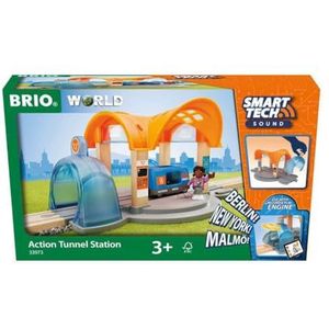 Brio World - 33973 - Smart Tech Sound Station - Accessoires voor houten treinbaan - STEM speelacties - speelgoed voor jongens en meisjes vanaf 3 jaar