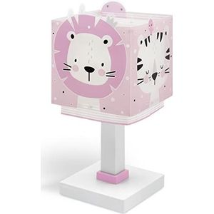 Dalber baby jungle - Kinderkamer tafellamp - Roze