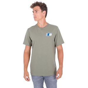 Hurley Evd Explr Honcho SS T-Shirt Homme, Armée, S