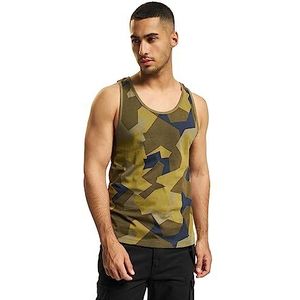 Brandit Tanktop in verschillende kleuren, van S tot 7XL, zweedse camouflage, m90