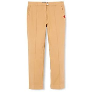 Love Moschino Rubber Label Casual damesbroek, Rust Light Brown, 46, roest-lichtbruin