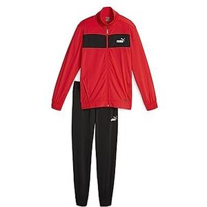 PUMA Poly Suit Cl trainingspak voor heren, all-weather rood, L