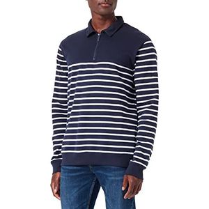 Regatta taron heren sweater, Navy/White Stripes