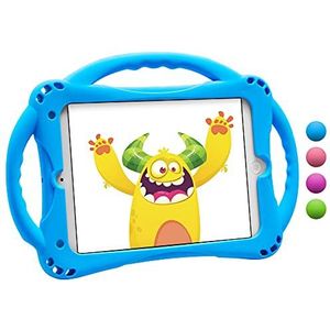 TopEsct Beschermhoes voor iPad Mini voor kinderen, schokbestendig, voor iPad Mini 5/Mini 4/Mini 3/Mini 2/Mini 1 (7,9 inch), maximale bescherming, zeer robuust, siliconen (iPad Mini 5/4/3/2/1, blauw)