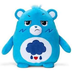 Care Bears Grumpy Bear 25 cm Squishes | Schattig pluche om te verzamelen, pluche voor kinderen, zacht speelgoed voor jongens, schattig pluche geschikt voor meisjes en jongens vanaf 4 jaar