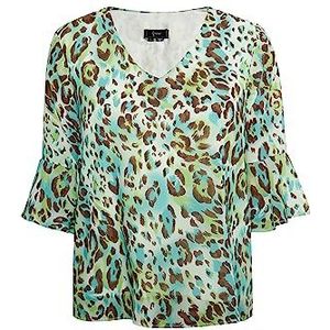 CHANI blouse blouse dames, turkoois