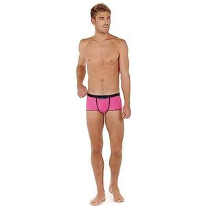 Hom Ho1 Plume Up boxershorts voor heren, kort ondergoed (1 stuk), Roze