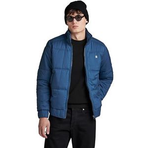 G-STAR RAW Gewatteerde jas voor heren, Blauw (Retro Blauw D24721-D199-937)