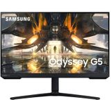Samsung Odyssey G50A pc-monitor – 32 inch 165 Hz, 1 ms, IPS-paneel, WQHD-resolutie 2560 x 1440, 2500:1, 300 cd/m2, compatibel met G-SYNC, AMD FreeSync Premium, verstelbare voet, HDMI, DisplayPort