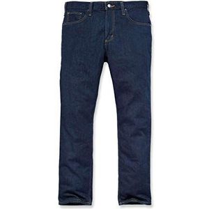 Carhartt heren spijkerbroek Rugged Flex® Straight Tapered Jeans, Erie, 30W / 30L