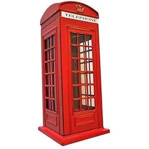 Money Boxes Spaarpot Telefoon Hut Londen Rood/Brits/Verenigd Koninkrijk Spaarpot Munten/Opslag Sparen/Groot-Brittannië Souvenir Verenigd Koninkrijk/Kinderen Volwassenen