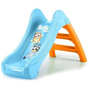 FEBER - First Slide Bluey, glijbaan voor kleine kinderen, met slangopening om waterglijbaan te worden, voor jongens en meisjes vanaf 1 jaar, beroemd (FEU10000)