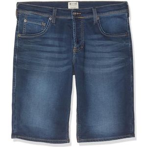 MUSTANG heren shorts donkerblauw, 36, Donkerblauw