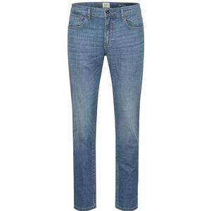 camel active Denim 5-pocket jeans heren, Bleach Blue.