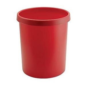 Helit Prullenbak ""The German"" 30 liter rood H6106125