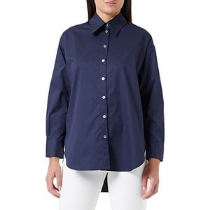 Seidensticker damesblouse, Donkerblauw