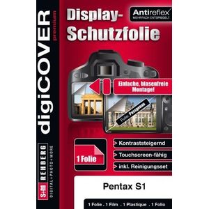 digiCOVER Premium displaybeschermfolie voor Pentax Optio S1