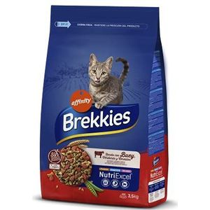 Brekkies Kattenvoer met buey, groenten en granen, 3,5 kg, 3500 g