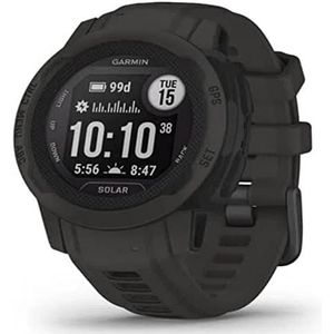 Garmin Instinct 2s, Solar Graphite, robuust en intelligent GPS-horloge, 40 mm behuizing