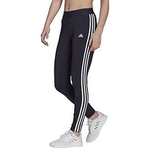 adidas dames panty 3s, inkt/wit