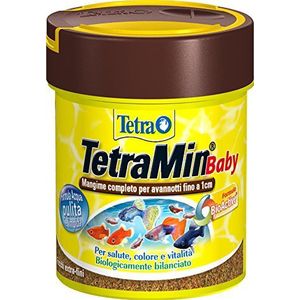 Tetra Min Baby visvoer in de vorm van mini-vlokken op basis van voedingsstoffen en hoge kwaliteit, 66 ml