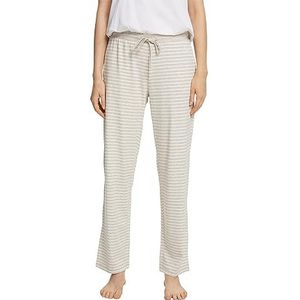 ESPRIT Modern Stripes Co Nwsus S.p.ll pijamabroek voor dames, Zand