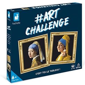 Janod - #ArtChallenge Ben jij het schilderij – fantasierijk en imitatiespel voor kinderen – ontdek 50 kleuren – vanaf 6 jaar, J02482