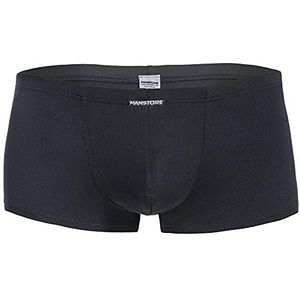 MANSTORE Retro shorts voor heren, zwart, L, zwart.