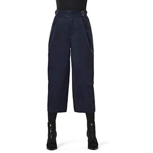 G-STAR RAW 3D Cropped Wide Pantalon, Bleu Marine C523-1501, 26 Grande Taille Femme