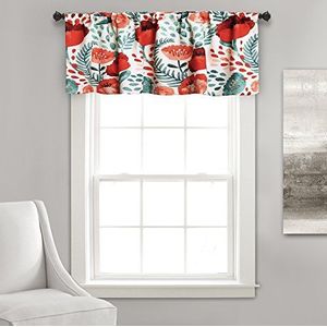 Lush Decor Paneelgordijn, verduisteringsgordijn voor woonkamer, eetkamer, slaapkamer, 45,7 x 132,1 cm, 45,7 cm lang