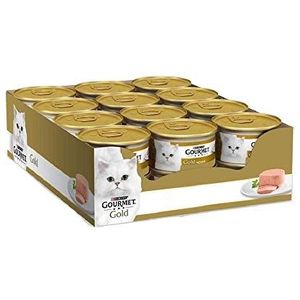 Gourmet Purina Gold Natvoer voor katten, 85 g, 24 stuks