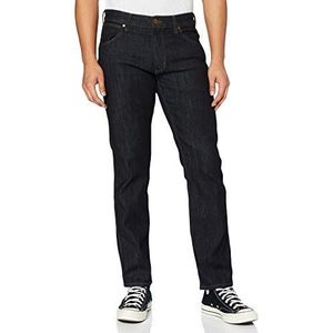 Wrangler Texas Jeans voor heren in contrasterende kleur, blauw (Dark Rinse)