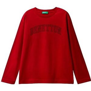 United Colors of Benetton T-shirt M/L 3096c10d9 T-shirt voor jongens (1 stuk), Rosso 0v3