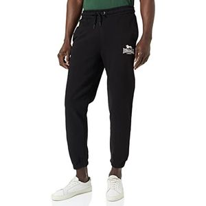 Lonsdale Saintfield Joggingbroek voor heren, Zwart/Wit